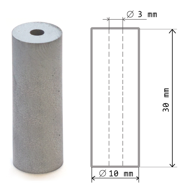 ТС 3.0 М - сопло твердосплавное, диаметр 3.0 мм | Аверон (Россия)