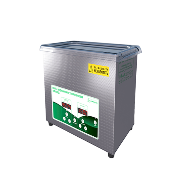 УЗМ Еламед исполнение 12 - ультразвуковая мойка с подогревом, 1,6 л | Еламед (Россия)