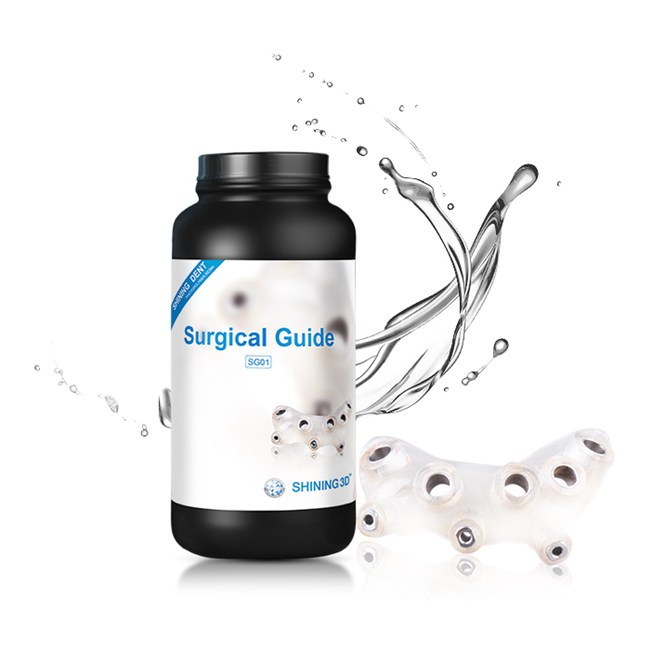 Surgical Guide - фотополимер для печати хирургических шаблонов, 1 кг | Shining 3D (Китай)
