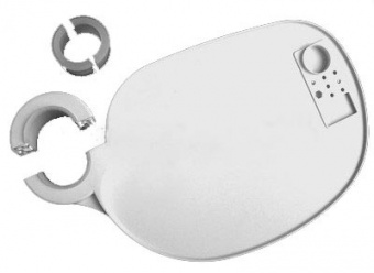 Столик пластиковый на стойку светильника